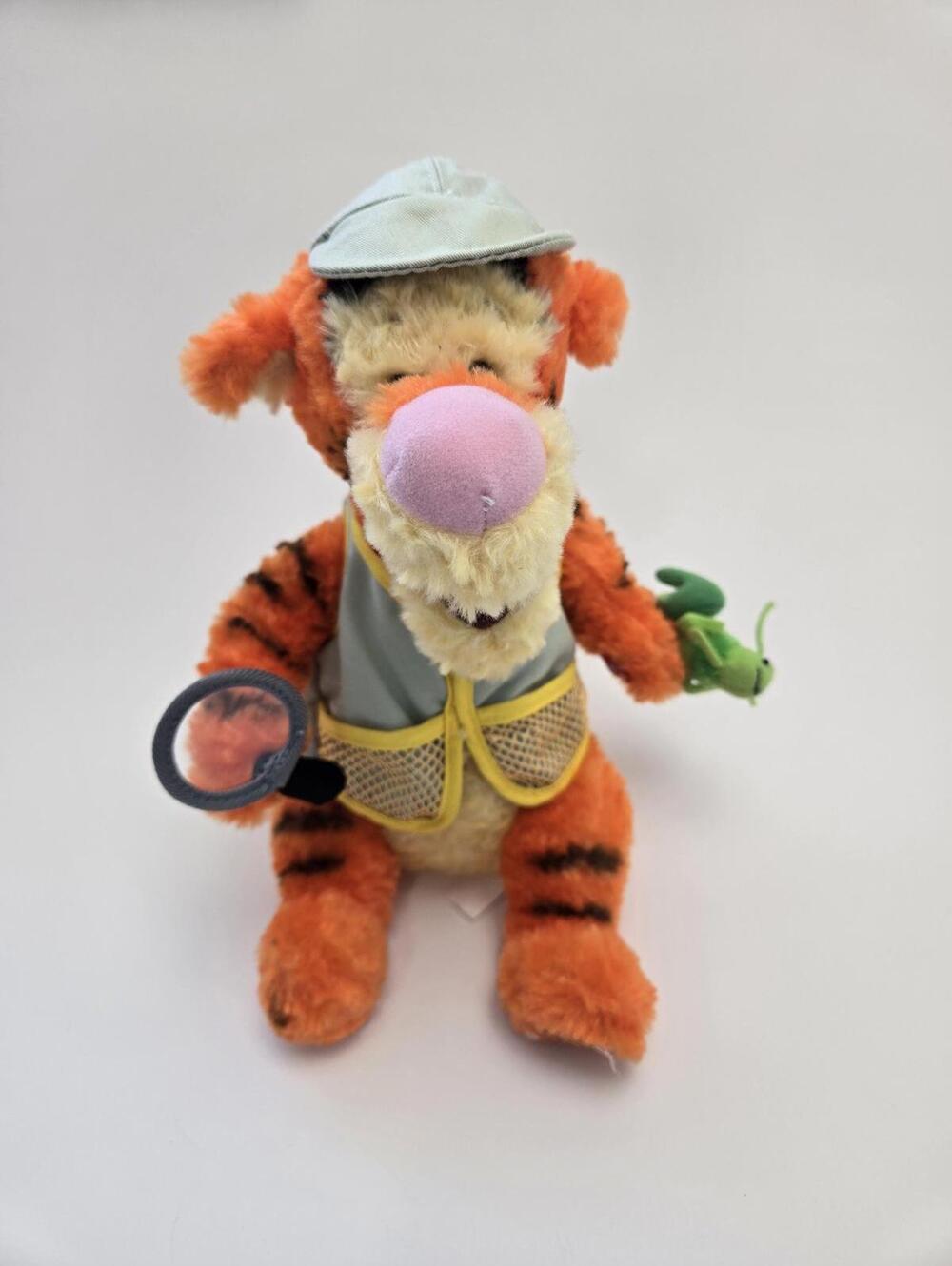 Disney Nature Walk Tigger Plush from Winnie the Pooh, Vintage (10 inch)